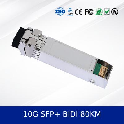 optical transceiver module Premium 10g SFP+ Bidi 80km Fiber Optic Module for Data Centers.