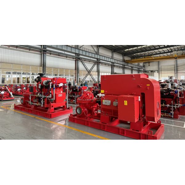 SCF200-150-640 Diesel Engine Driven Split Case Fire Pump | 3000 GPM, UL/FM Certified