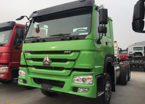 Dropside Cargo Truck Chassis SINOTRUK HOWO ZZ1257N4341W Green Lorry Vehicle