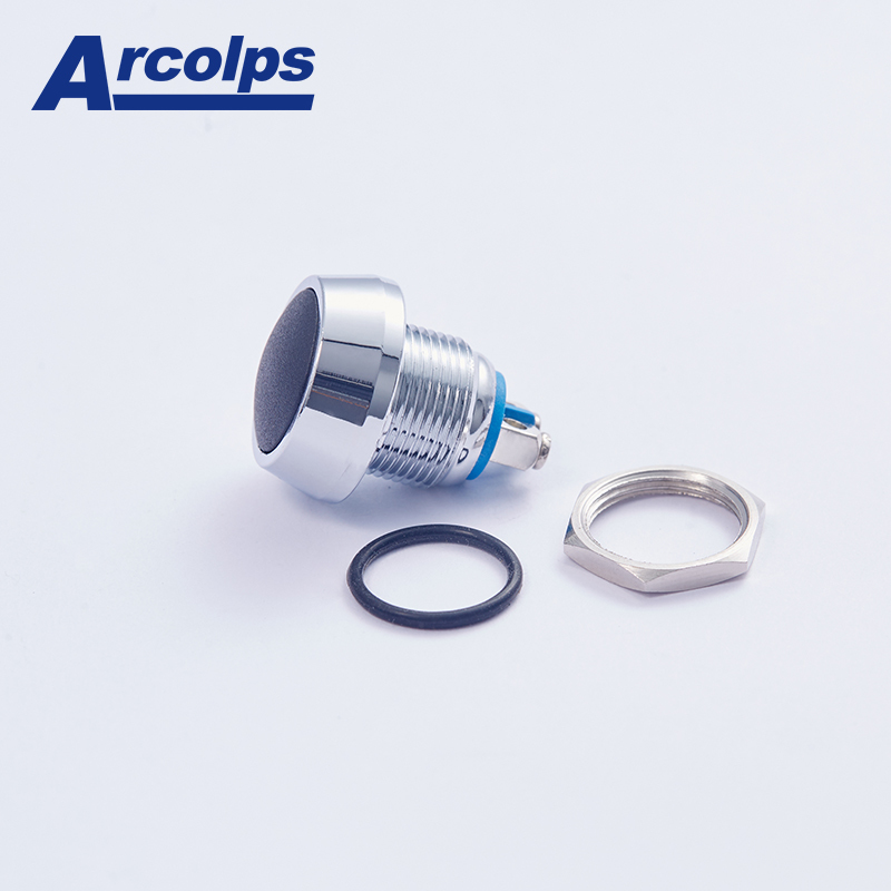 AC 12mm Metal Push Button Switch IP65 IP67 Stainless Steel Push Button Switch