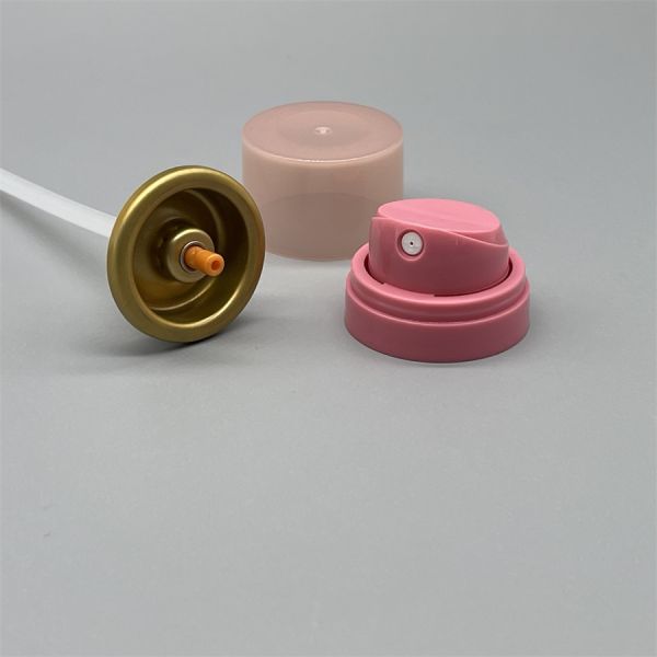 Valve aérosol en aluminium pour déodorant en spray Soins personnels Valve en aluminium de haute précision pour déodorant aérosol
