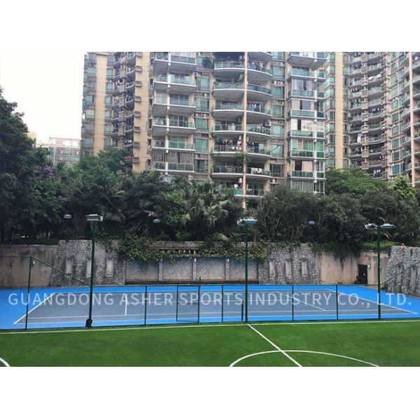 Deslize esportes acrílicos resistentes a corte de badminton que do revestimento usa a favor do meio ambiente