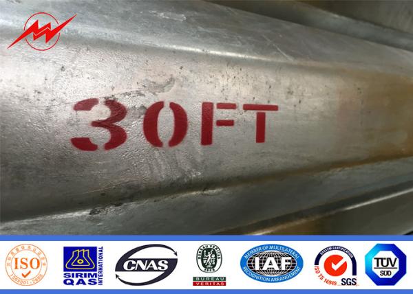 Poder 40ft de aço polo de IP65 25ft 30ft 35ft