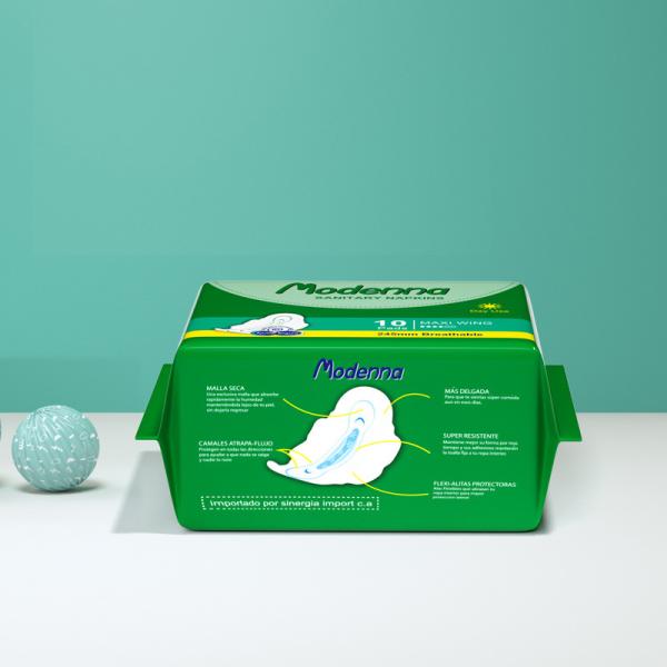 High Absorbe Women Sanitary Napkin Maxi Extra Thick Sanitary Pads 285mm