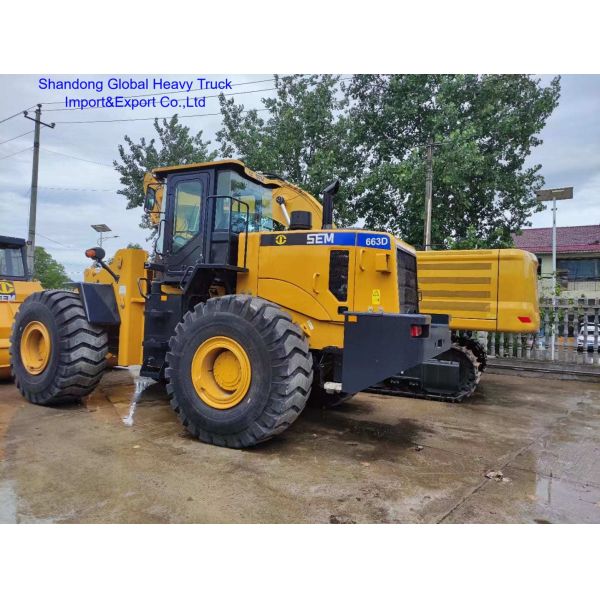 SEM 663D Model Wheel Loader with  Technology for Fuel Efficient Construction and Mining