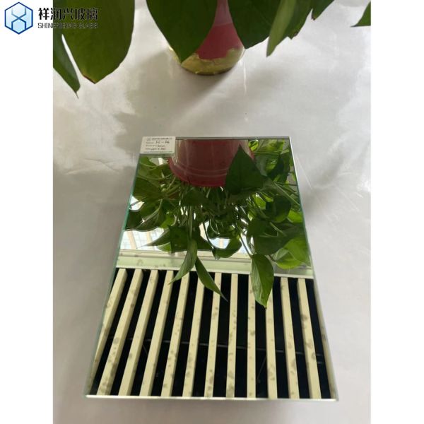 Frameless 4-6mm Antique Mirror Decorative Art Glass for Household Beautification