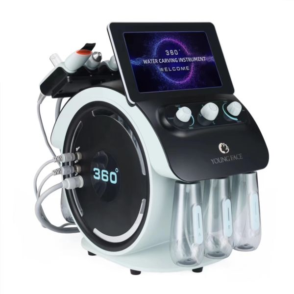 2024 Newest Visual Blackhead Removal Acne Removal Deep Facial Cleansing Skin Scrubber Hydra Beauty Machine
