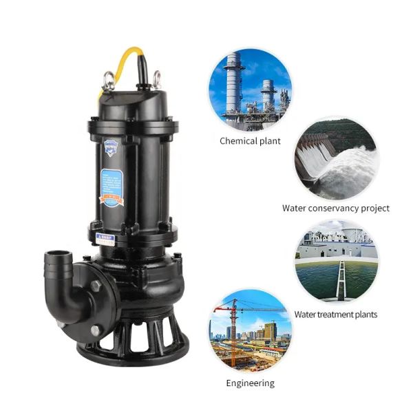 80mm Outlet Submersible Sand Dredging Pump Large Flow 45m3/H 20hp 15kw