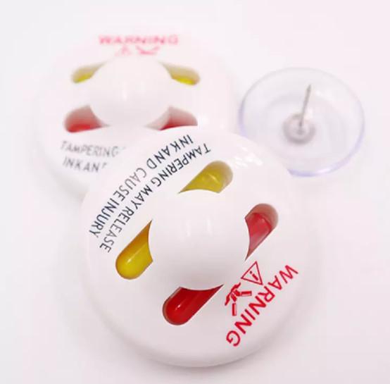 High Quality EAS Clothing Anti-theft Hard Ink Security Alarm Tag 8.2mhz ink tag