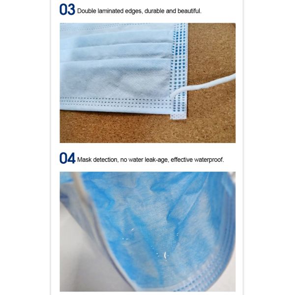 FDA US Standard Medical Surgical Face Mask For Hospital Clinic Healthcare