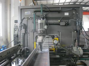 Ligne complètement automatique de foreuse de poutre en double T de commande num