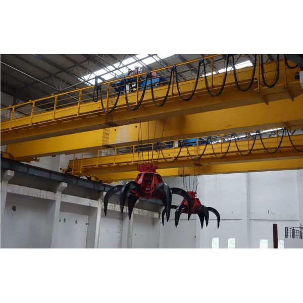 Orange Peel Type Grab Bucket Clamshell Bucket for 5-50t Excavators with Remote Control