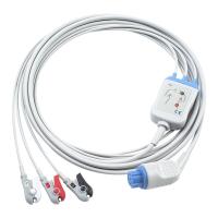 Para Artema S&W Cable ECG compatível de ligação direta e fios de chumbo 3Lead AHA Grabber