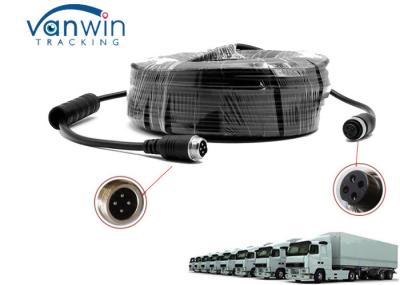 Pure Copper Backup Camera Cable 20m Extension 4 Pin Aviation IP68 Waterproof