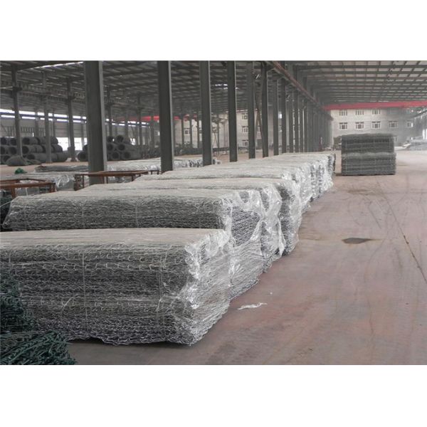 Hexagonal Gabion Wire Mesh  For Bridge Protection 1*2*0.5m 80*100mm