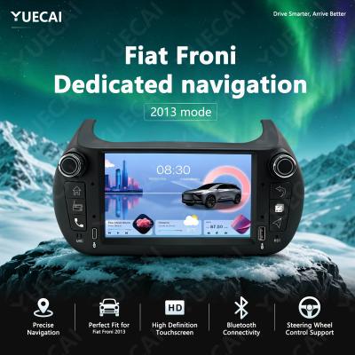8 Inch Screen Car Stereo with Android Carplay Support and GPS Navigation for Fiat Froni 2013