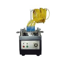 Machine de polonais de fibre optique dégagée du bas, corde de correction de fibre faisant la machine 120w