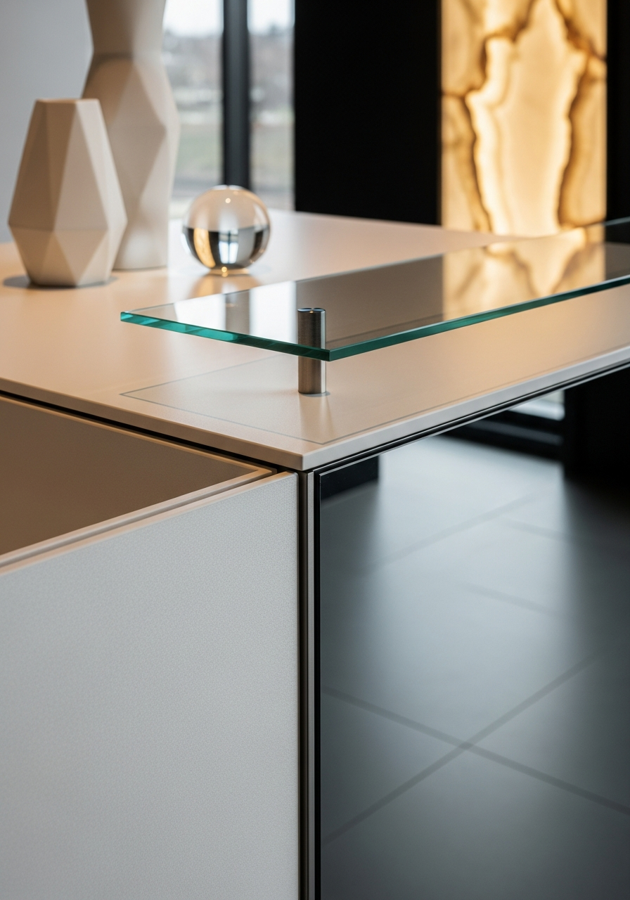 Luminous Pearl Partition Panel in 304 Stainless Steel