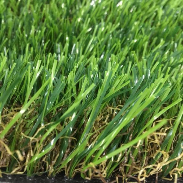 Outdoor Indoor Grass Mat Wall Covering U Shape PE PP Quick Drainage Fire Proof