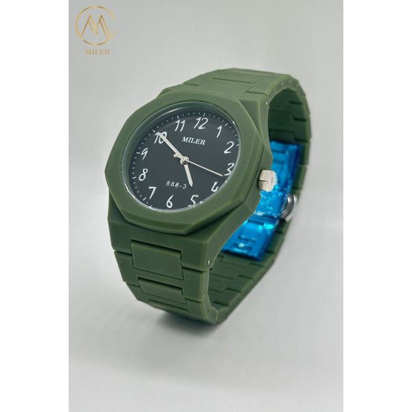 Fábrica mayorista de relojes de caja de resina de caucho resistente al agua movimiento de cuarzo