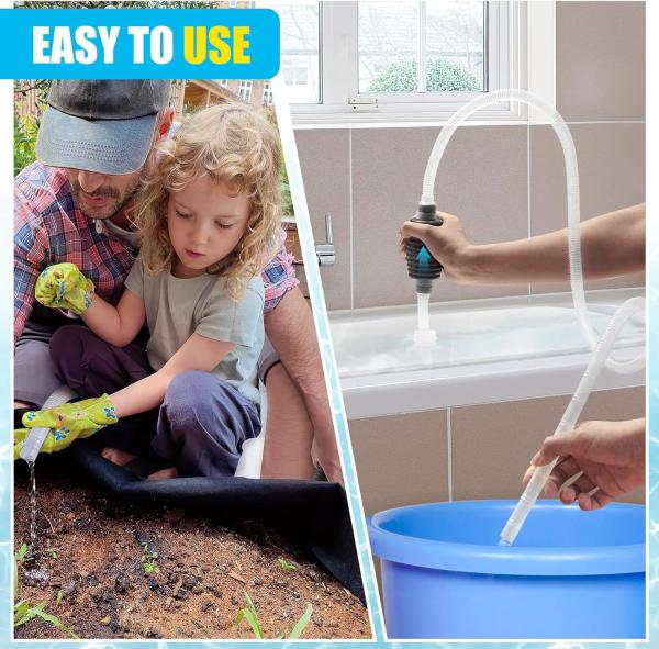 Water Storage Bladder, 100 Gallon Heavy Duty Food-Grade Plastic Bag, For Emergency Water Bank, Ideal For Bathtub Water Storage, Camping, Gardening And Agricultural Irrigation.