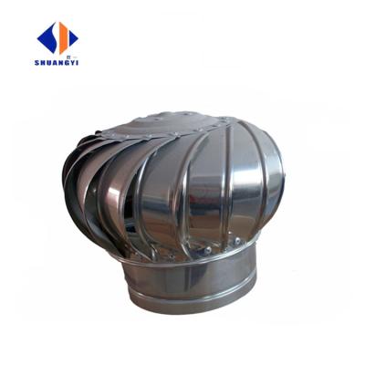 Manufacturing Plant Ventilation Stainless Steel 304 Wind Driven Turbine Fan for Funnel