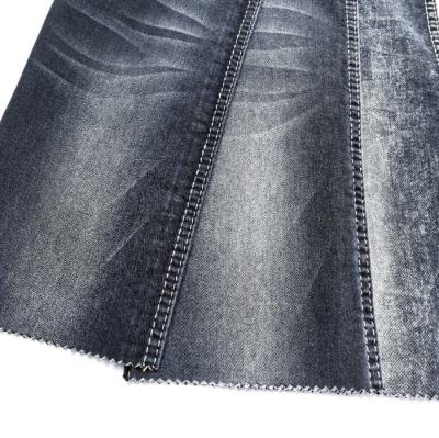 8.2oz Fake Knit Denim Fabric Black Color Bangladesh 27S Weight