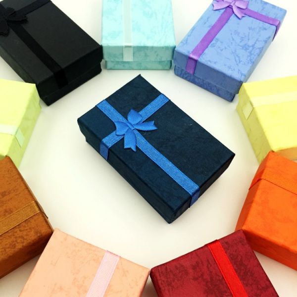 Custom Small Big Medium Size Fashion Luxury Paper Jewelry Gift Packaging Boxes L*W*H cm