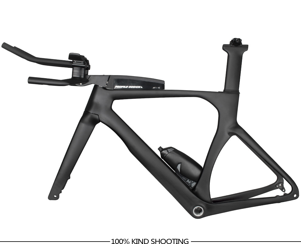 Полный размер Frameset 58cm велосипеда дороги рамки 700C велосипеда триатлона углерода участвуя в гонке