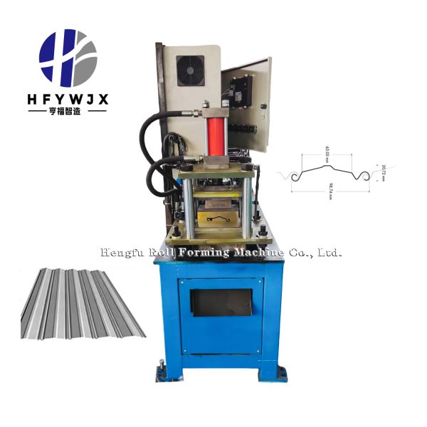 High Speed Automatic Shutter Door Roll Forming Machine With PLC Control System And 16mm Wall Plate