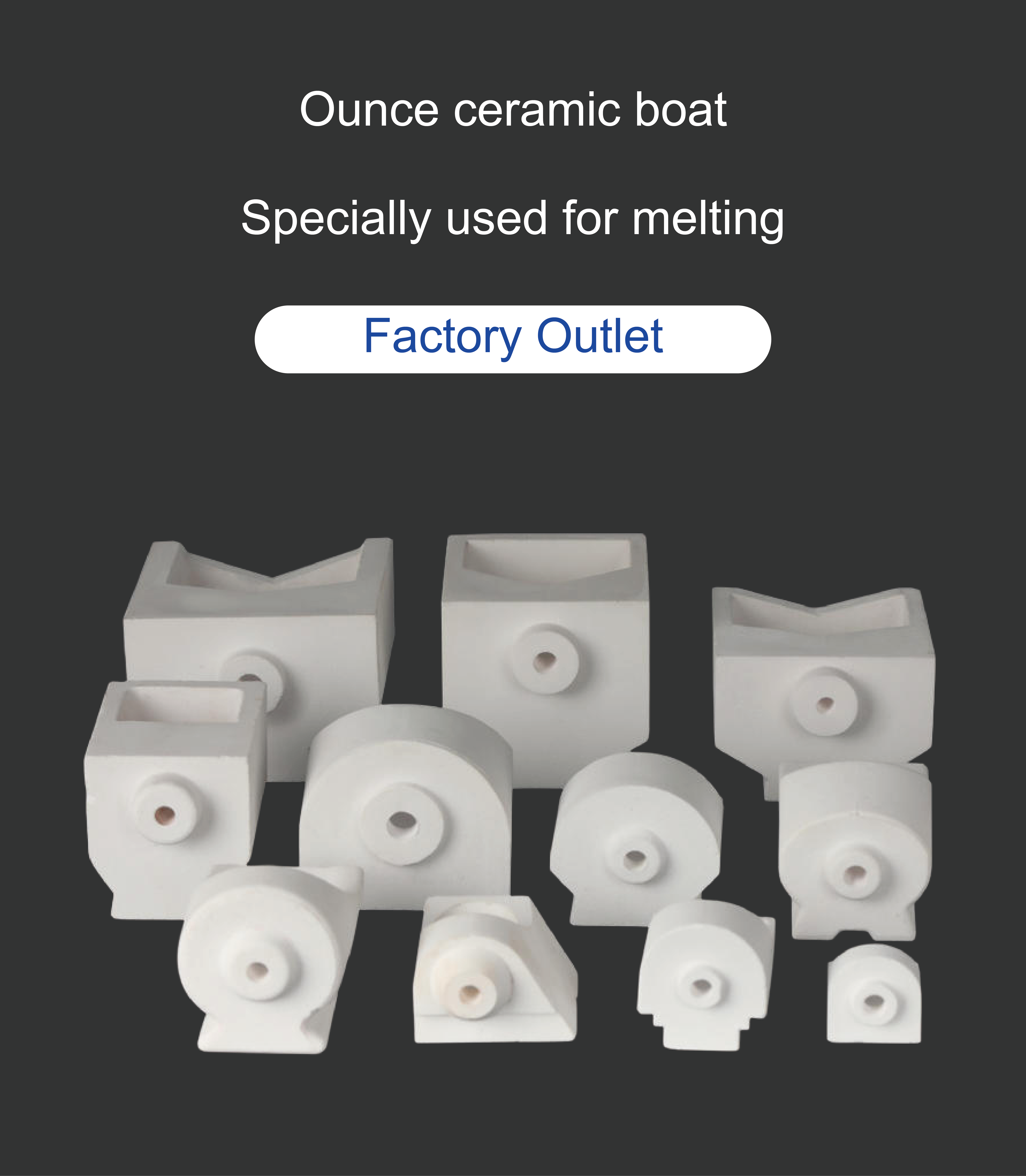 Ceramic Boat/ Ceramic Crucible