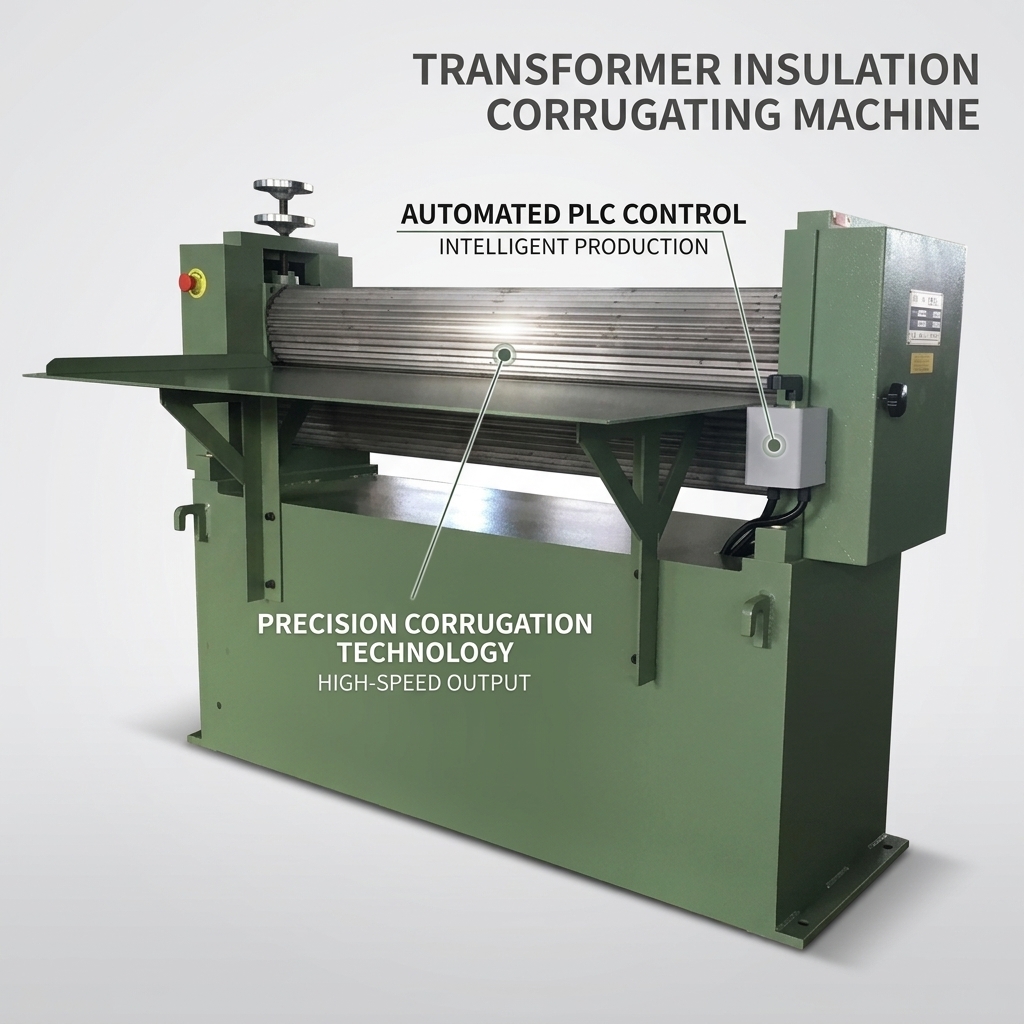 PLC Transformer Insulation Paper Board Corrugating Machine Automatic Line
