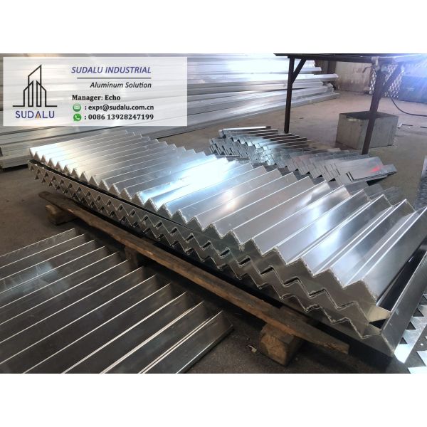 SUDALU Aluminum Solid Panel Bending Aluminum Panel Welding Shape Aluminum Solid Panel