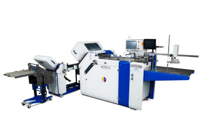 Pile Feeder Large Format Paper Folding Machine For Pharmaceutical Leaflet