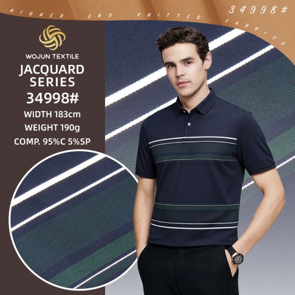 Bonne qualité et résistant à l'usure, tissu de T-shirt en coton bien ajusté pour T-shirt