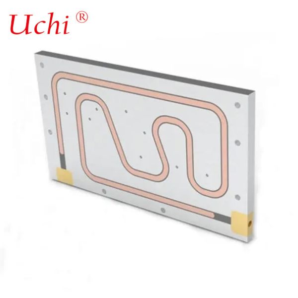 Electronic Components Liquid Cooling Plate Heat Dissipation System for Inverter Thermal Control