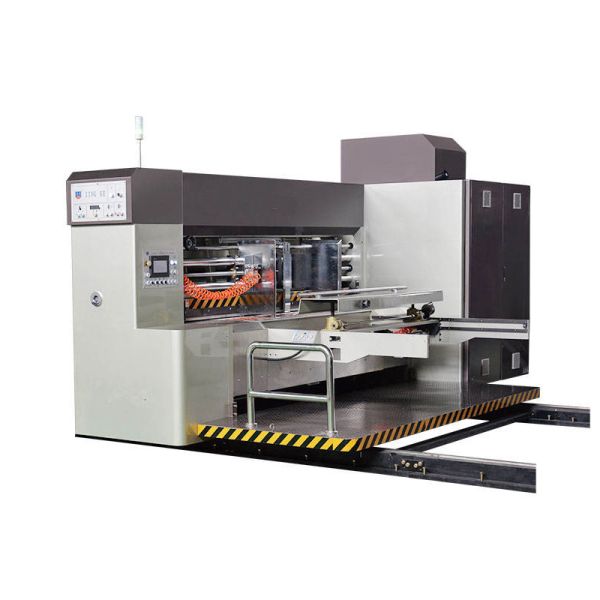 Vacuum Transfer Slotting Carton Box Printing Machine 250pcs/min