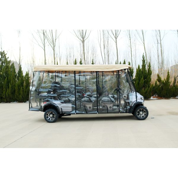 Ambulance électrique à 2 places avec brancard