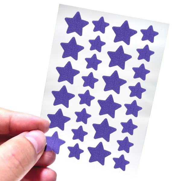 Customized Color Hydrocolloid Acne Pimple Patch Star Shape For All Skin Types