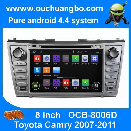 Ouchuangbo Car Radio DVD Player for Toyota Camry 2007-2011 3G Wifi Bluetooth USB Android 4.4 System OCB-8006D