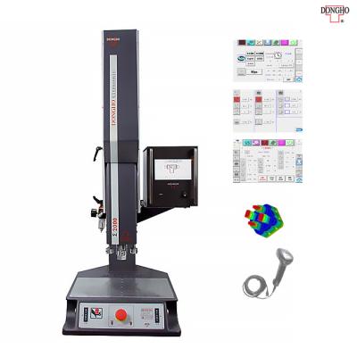 Máquina de solda plástica ultrassônica 20KHz com sistema de controlo pneumático