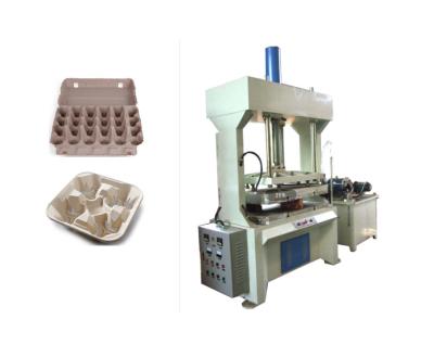 Reduza a polpa a máquina de pressão quente moldada com temperatura de trabalho 160~200℃ 12kw