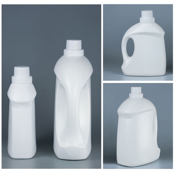 60mm Screw Cap HDPE Empty Laundry Detergent Bottles 2kg 5kg