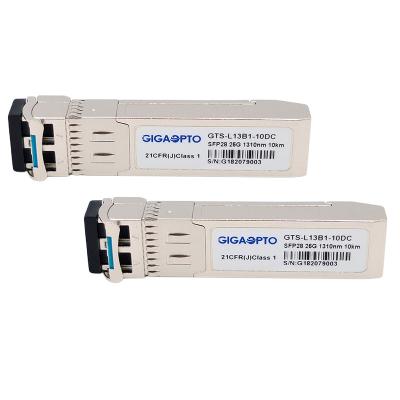 transceptor da fibra de 1310nm SFP28 HP, módulo de 10km SMF para SFP28-25GLR-31