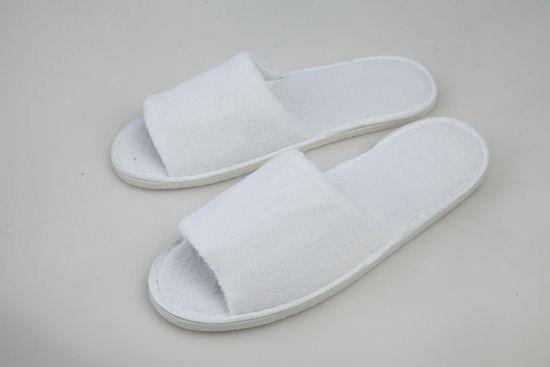 Waffle Disposable Hotel Slippers Customized Bathroom Amenities