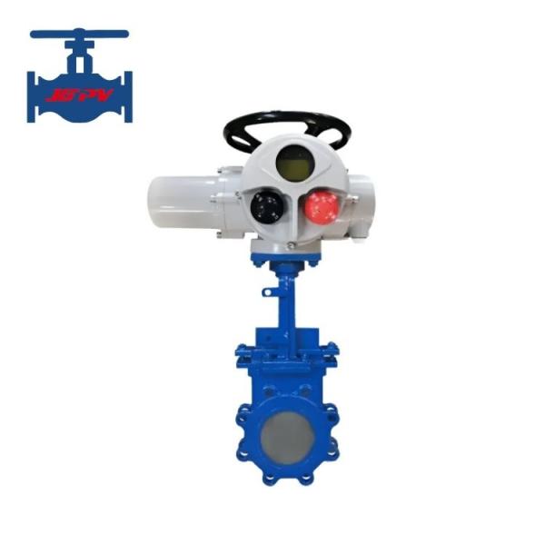 Water Medium Type Full Round Straight Through Knife Gate Valve With Sealing Performance
