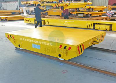 Warehouse Handling Equipment Steer Material Handler Trailer Transfer Cart On Railway