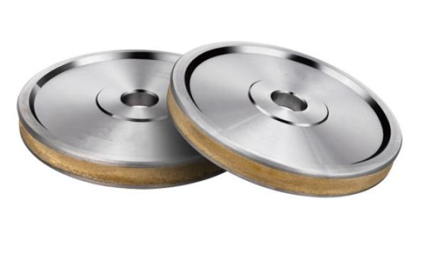 A Line Edge Wet Diamond Grinding Wheel Long Service Life Excellent Shape Preservation for glass