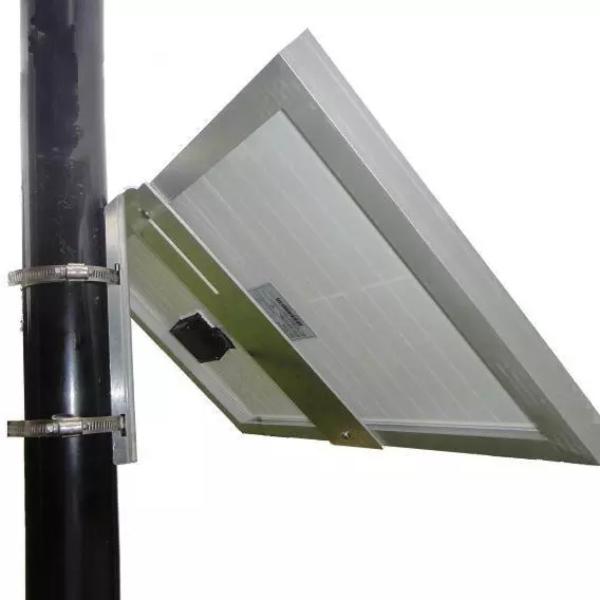 30w 60w Solar Panel Bracket Aluminum Alloy 100w Pole Mount Bracket
