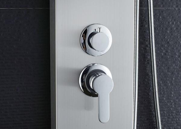Classic Wall Hanging Shower Panel System Cold And Hot Water Providing ROVATE